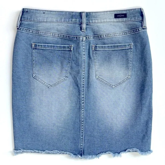 LIVERPOOL‎ Los Angeles Stretch Denim Mini Skirt in Nashville Size 27 / 4 - Picture 3 of 7